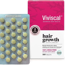 Viviscal Hair Growth Supplement for Women 180 Tablets - 3 Month Supply 2026