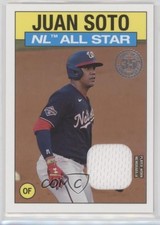 2021 Topps 1986 Topps All-Star Baseball Relics Juan Soto #86ASRJS o7m