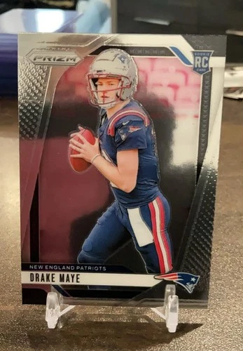 DRAKE MAYE 2024 PRIZM BASE RC ROOKIE #329 NEW ENGLAND PATRIOTS