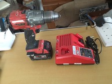 Milwaukee M18 Cordless Drill & Charger Fully Working 