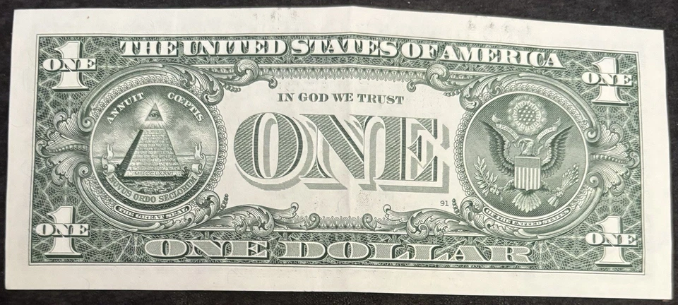 2021 San Francisco $1 Bill May 16th 1961 Birthday/Anniversary Note - Image 2 of 2