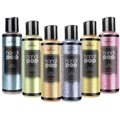 Sensuva Handi Pop HandiPop Edible Hand Job Massage Gel - Choose Flavor