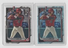 Jordan Lawler 2024 Bowman, Bow Chrome Mega, Stars MLB, Heritage RC- 8 card lot