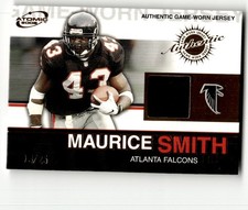 2002 Pacific Atomic Maurice Smith Game-Worn Jerseys Gold #/25 #8