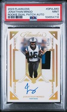 2023 Panini Flawless - Rookie Dual Patch Autographs Jonathan Mingo #DPA-JMO /25