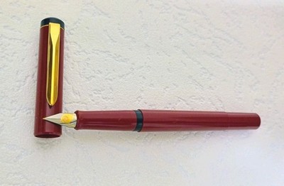 Pelikan Nobil P 38 Patronenfüller Füller Füllhalter / Bordeaux Blau Gold