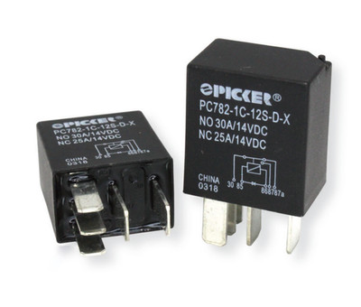 Picker Components PC782-1A-12S-R-X Power Relay