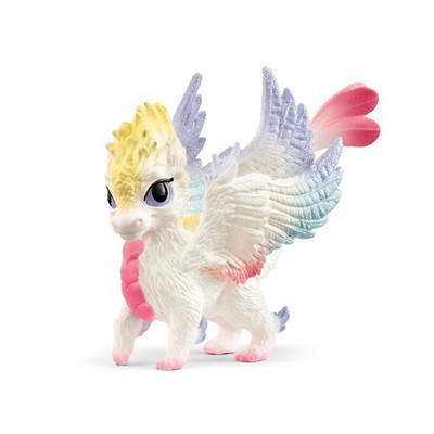 Schleich Bayala Rainbow Baby Dragon Toy Figurine Kids Ages 5+ 70825