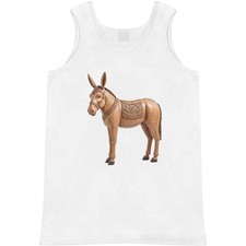 'Carved Donkey' Adult Vest / Tank Top AV062678