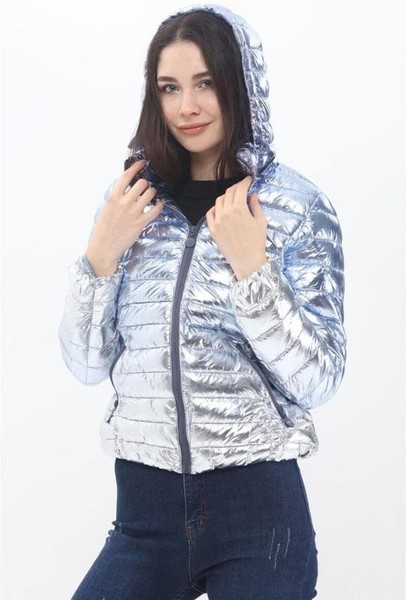 Women Joie Clair Jacket Silver 38 / M / 46