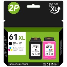 61XL 61 XL Ink Cartridge for HP 61 Ink ENVY 4500 4501 4502 4504 5530 5531 5535