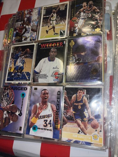 Lote NBA Años 90 - Cubierta Superior, Metal, Oro - Kemp, Barkley, Drexler, Ewing, Hill, ++ - Imagen 15 de 24