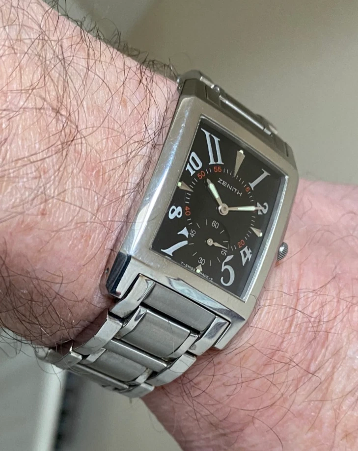 Zenith — Zenith Port Royal Rectangular Quartz Watch Ref. 02.0250.887