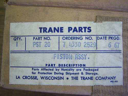 PARTE TRANE PISTÓN ASSY PST 20 7 4330 2529 ~NUEVO EN CAJA~ - Imagen 2 de 2