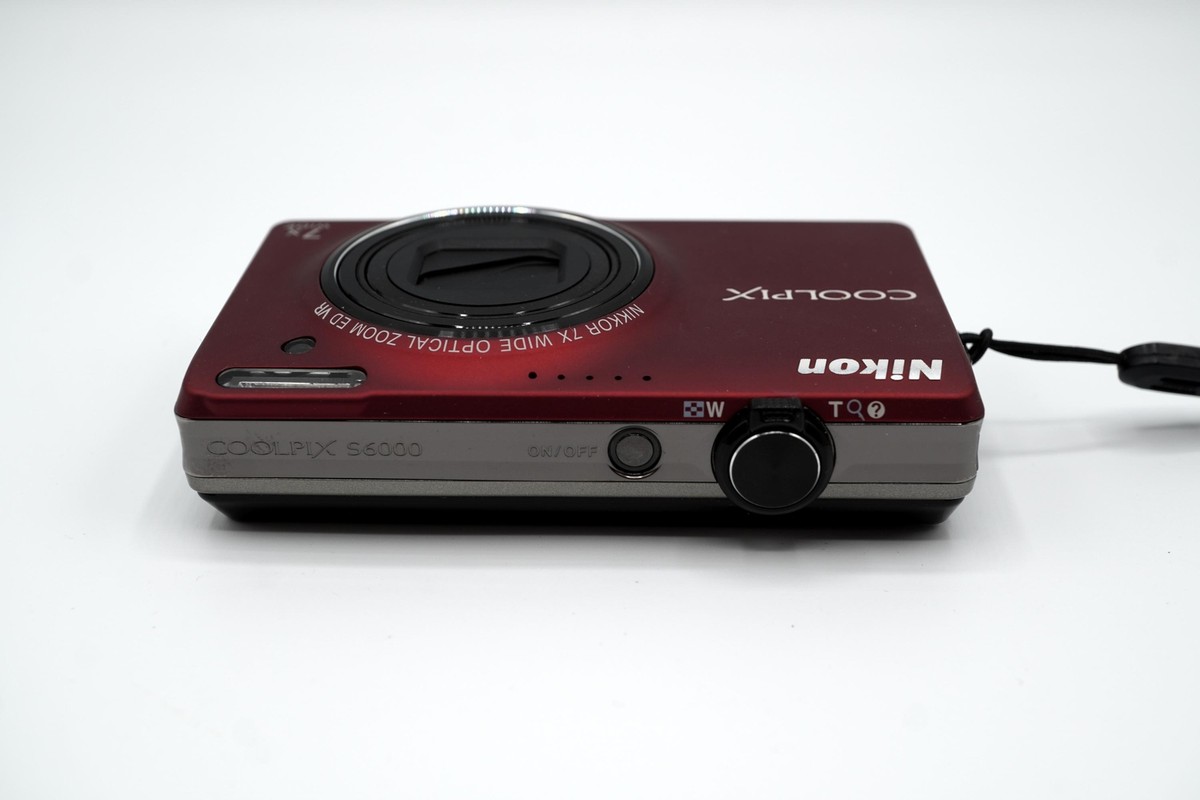 美品　Nikon COOLPIX S6000 赤 Amazon | Nikon デジタルカメラ COOLPIX (クールピクス) S6000