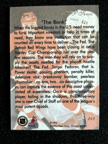 1994-95 Flair Hockey Cards Complete Set ***Pick a Card***New Listing*** - Picture 440 of 474