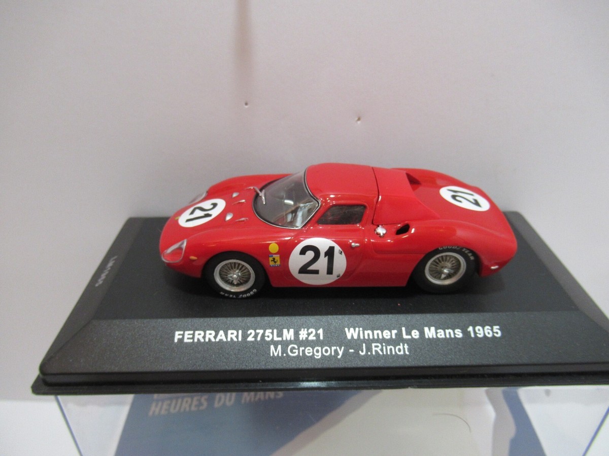 FERRARI 275 LM #21 WINNER LE MANS 1965 scala 1/43 IXO LM1965