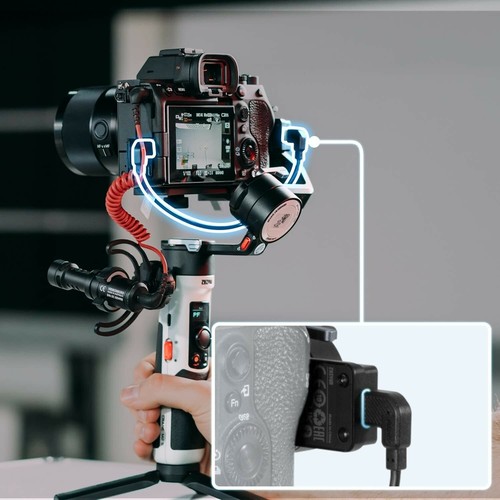 Zhiyun Crane M2S 3-Axis Gimbal for Smartphone Mirrorless DSLR Action Camera - Picture 5 of 8