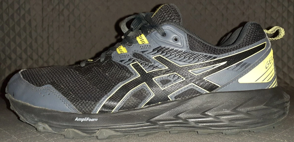 ASICS Men s GEL SONOMA 6 Blue Neon Black Running Shoes Size US 10