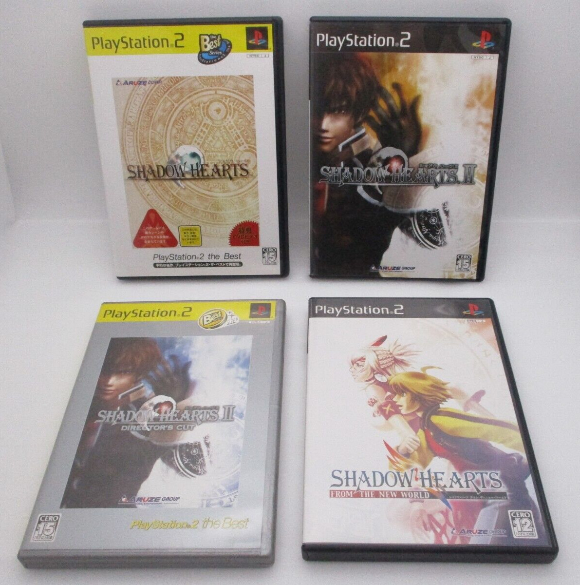 PS2 Shadow Hearts 1 Le Meilleur, 2, 2 Director's Cut, Du Nouveau Monde 4Jeux