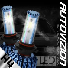 AUTOVIZION LED HID Headlight kit H4 9003 White for 1999-2005 Suzuki Grand Vitara