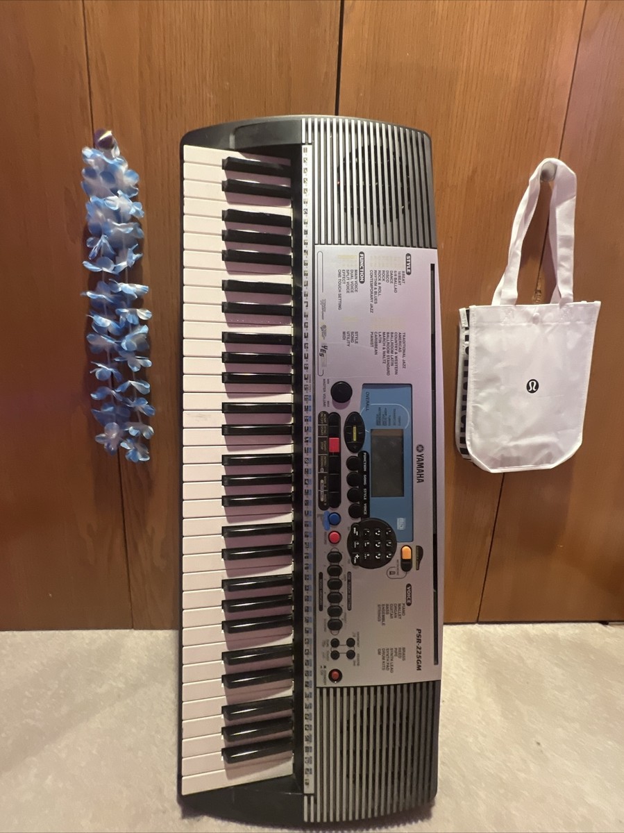 Yamaha PSR-225GM Portatone 61-Key Electronic Keyboard. Portable | eBay