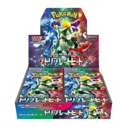 Pokemon Triplet Beat Booster Box Japanese Sealed Factory Shrink SV1a - Bild 1 von 3