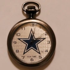 Dallas Cowboys Sun Time Watch Stop Watch Style