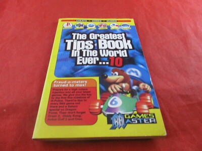 The Greatest Tips Book in the World Ever 10 Diddy Kong Racing 64 Banjo Cvr Hint