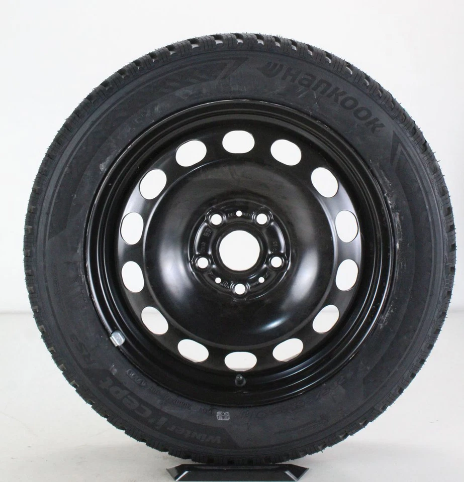 VW Jetta VI Winterräder Hankook Felgen 16 Zoll Stahlfelgen 5Q0601027BS NEU - Bild 2 von 4