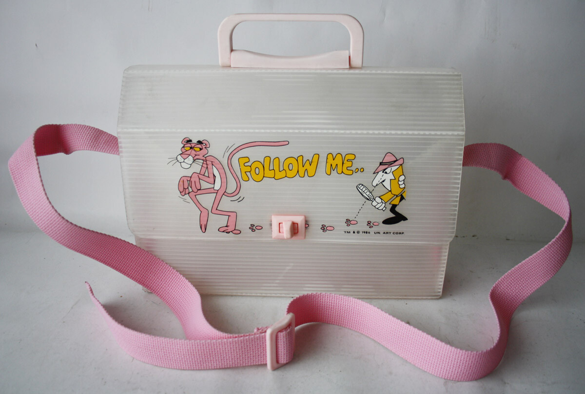 Pink Panther マッチ棒セット　新品未開封　昭和レトロ品 RARE VINTAGE 1986 PINK PANTHER FOLLOW ME PLASTIC BAG GREECE GREEK