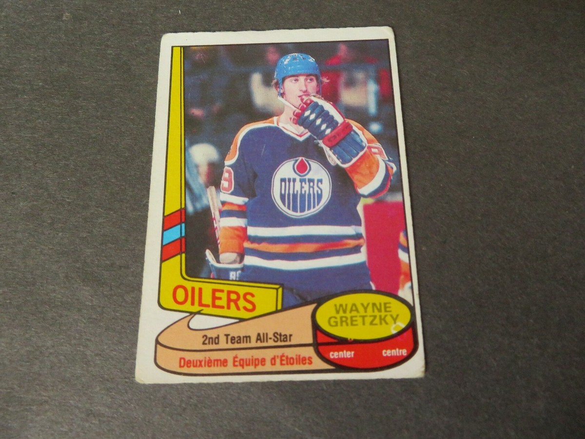 Wayne Gretzky Rookie card　② 1980-81 OPC Wayne Gretzky 2nd Year Card #250 O-Pee-Chee