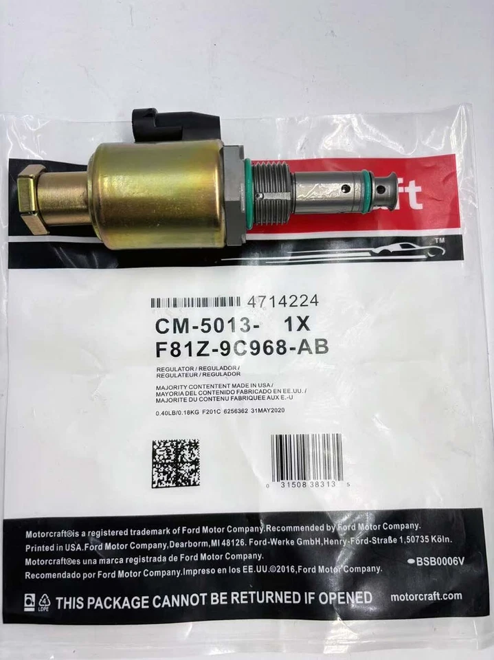 Fuel Injection Pressure Regulator IPR Valve Genuine CM5013 Motorcraft 7.3L 94-03 Foto 4 de 4
