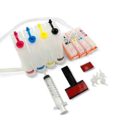4colors/Set  New PGI-2U0 Empty CISS for Canon 2100 - 2900 Printers