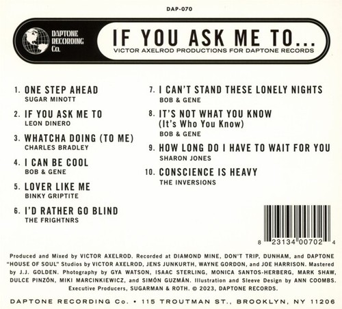 VICTOR AXELROD - IF YOU ASK ME TO CD NEU - Bild 2 von 2