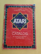 Vintage 1982 Atari Video Computer System Catalog