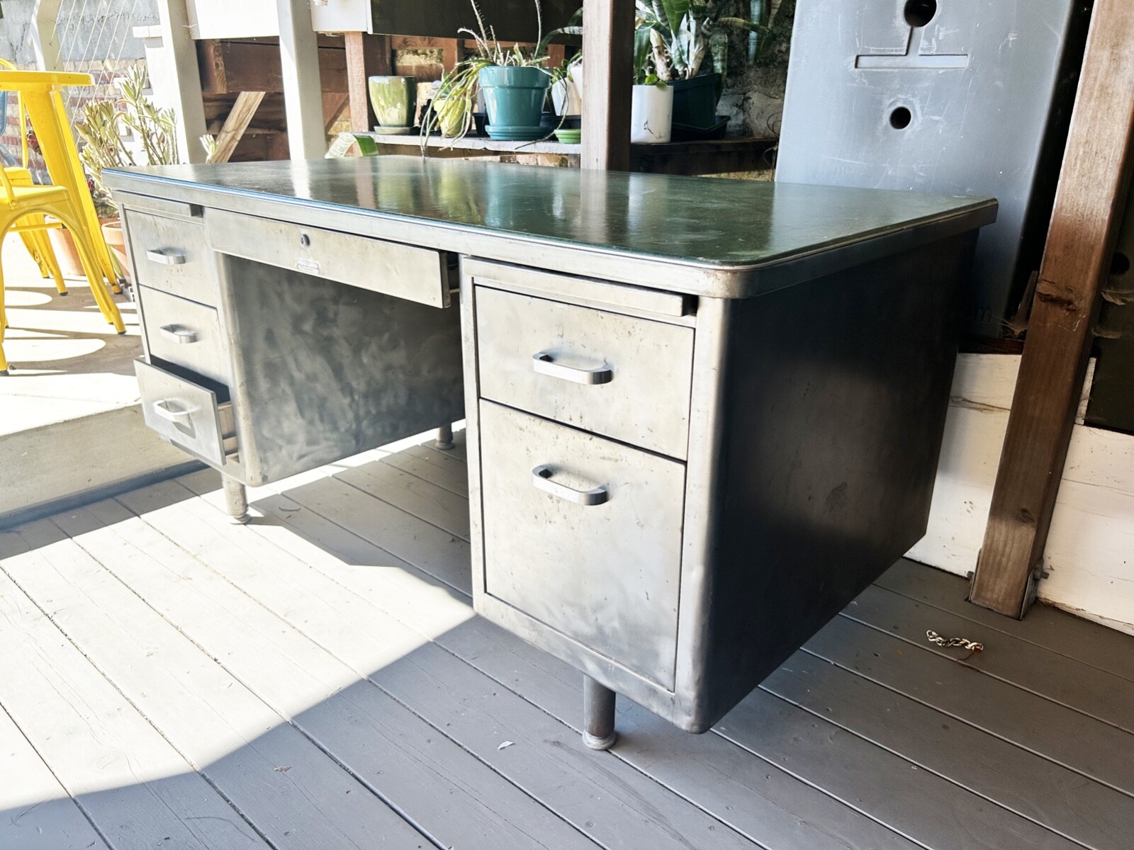 Vintage McDowell & Craig MidCentury Tanker Desk eBay