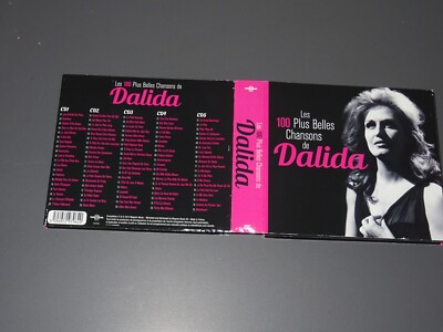 DALIDA - LES 100 PLUS BELLES CHANSONS / 5-CD-BOX-SET 2014 (CD'S MINT-)
