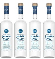 Ouzo Jivaeri, 4X Ouzo 40% Alk. Katsaros 0,7L Greek