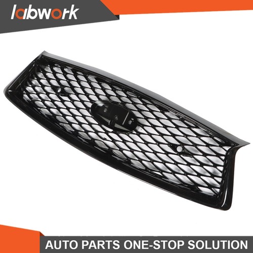 Labwork Front Bumper Upper Replacement Grille For 2018-2021 Infiniti Q50 Mesh - Picture 4 of 12