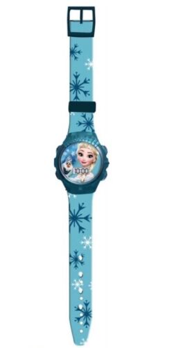 Disney Congelada Azul Reloj Con Anna Y Olaf
