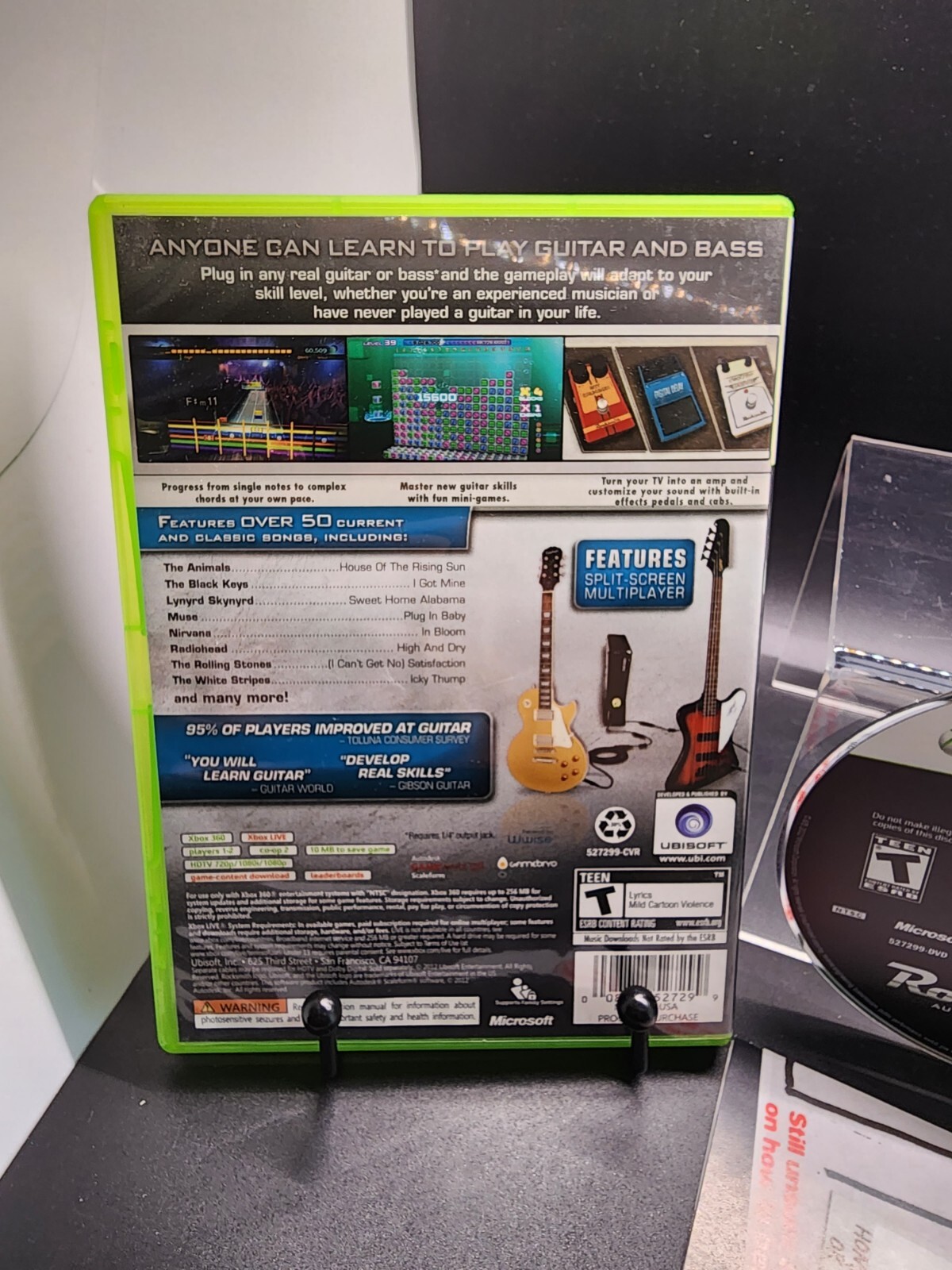 Rocksmith Authentic Guitar Games (Microsoft Xbox 360, 2011) COMPLETE eBay