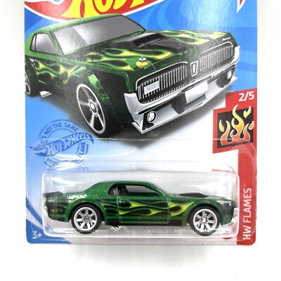 ミニカー hot wheels 68 MERCURY COUGAR HW FLAMES Amazon.com: Hot Wheels 2019 Hw Flames '68 Mercury Cougar