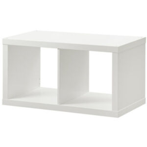 Ikea Kallax Regal Wandregal Doppelwurfel Cube 77x39x42cm 77x42 Cm Weiss Neu Ebay