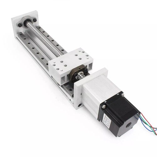 EU】 ZBX80 100-600 mm CNC guida lineare attuatore di movimento stadio + motore passo-passo Nema 23 - Foto 9 di 10