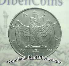Regno - Vittorio Emanuele III° - 1 Lira Impero dal 1939 XVII al 1943 XXI 
