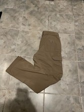 Carhartt Force Relaxed Fit Khaki Cargo Work Wear Pants Men s 30x32 Ripstop