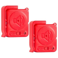 2X Door Handle Alarm130dB Vibration Triggered Door Alarm Door/Window Open Alarm