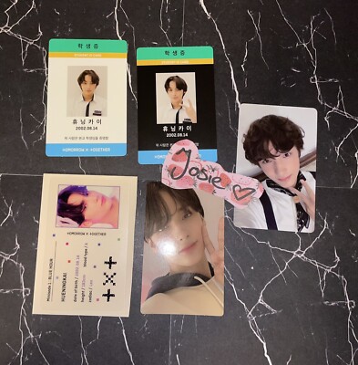 Hyuning Kai TxT Photocards Collection 