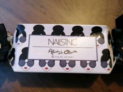Nails Inc Alice & Olivia Nagellack 5ml Black Magic In Cracker Neu Kostenloser Versand 